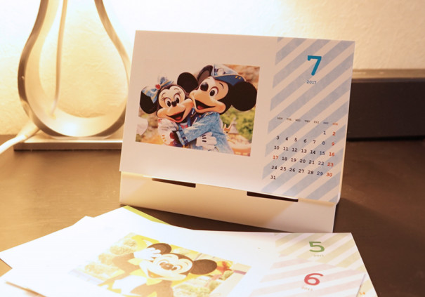 ディズニーで撮った写真どうしてる Tolotで17年度のカレンダーつくってみた No Disney No Life